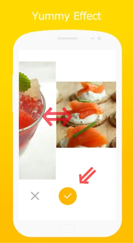 Yummy Effect for Android: Enhance and Share Food Photos