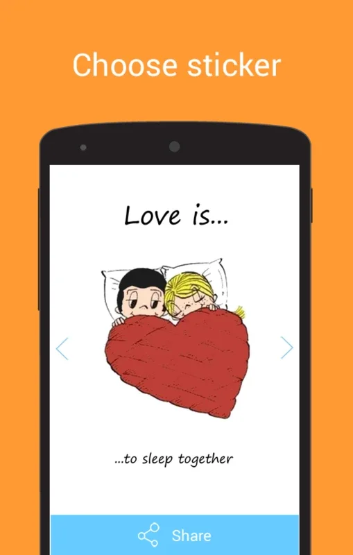 Love is... for Android: Express Love with Stunning Stickers