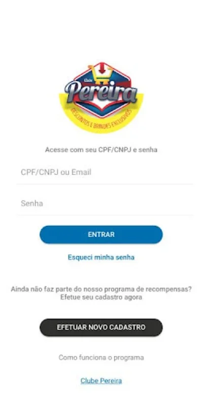 Clube Pereira for Android - Earn Rewards at Pereira Supermarkets