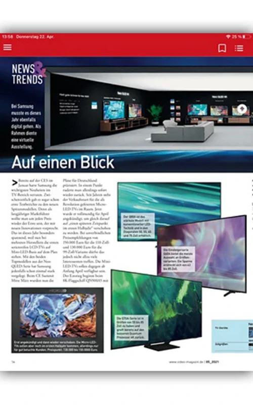 video Magazin for Android: Home Entertainment Insights