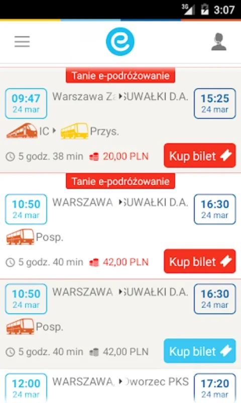 e-podróżnik.pl for Android - Simplify Your Travel