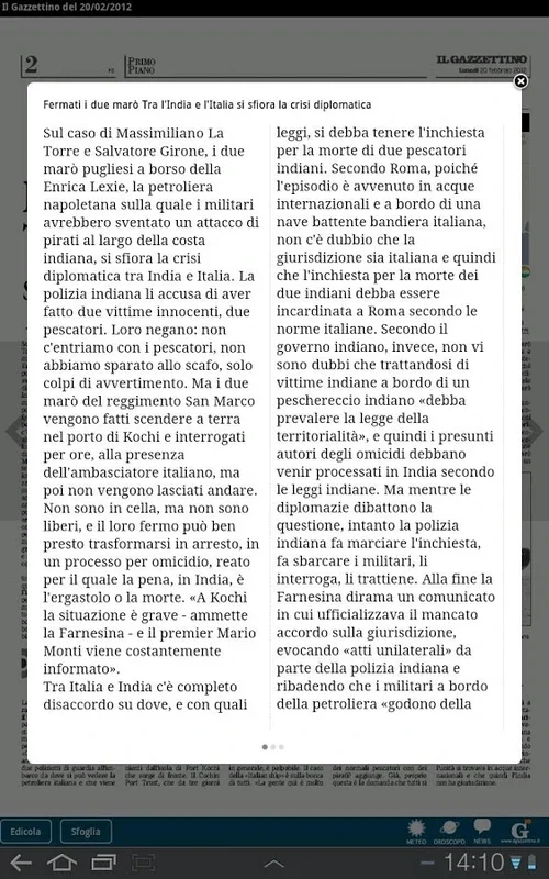 Il Gazzettino for Android - Customizable News Experience