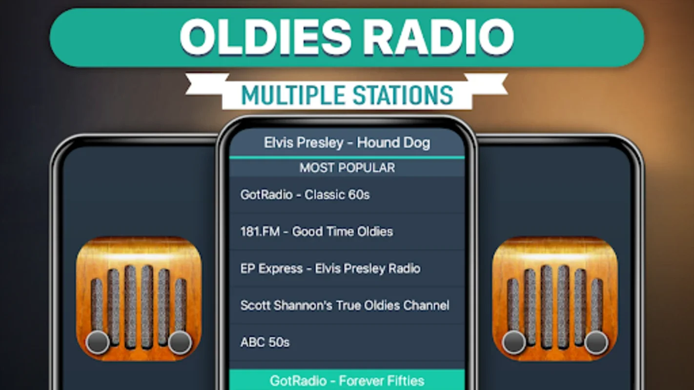 Oldies Radio for Android - Stream Classic Hits