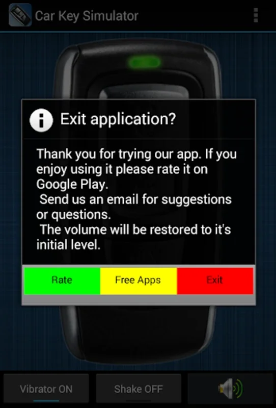 Car Key Alarm for Android - Fun Entertainment App