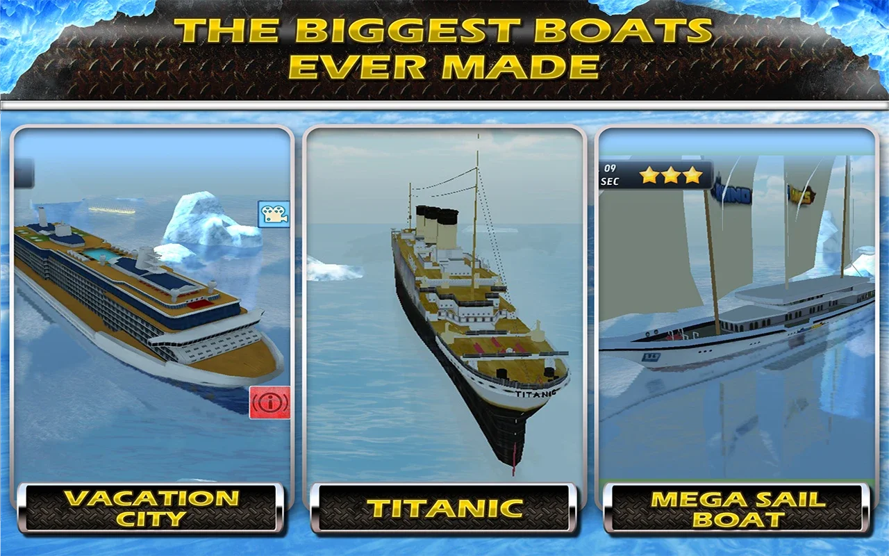 Titanic Escape Crash Parking for Android - Immersive Ship Simulator