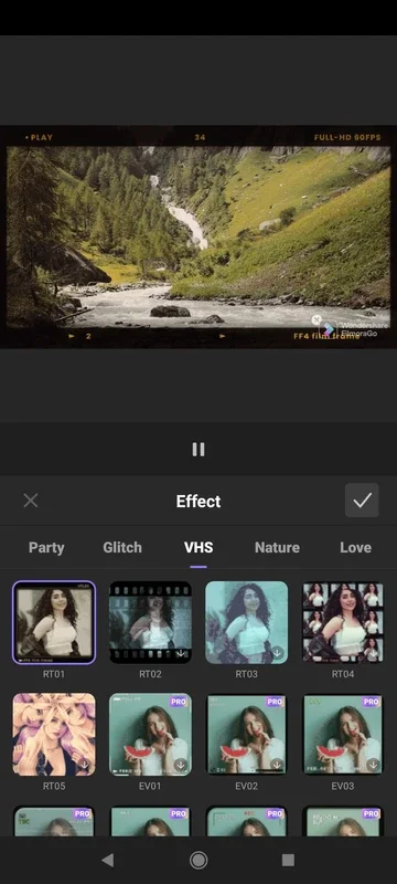 FilmoraGo Lite for Android - Simple Video Editing