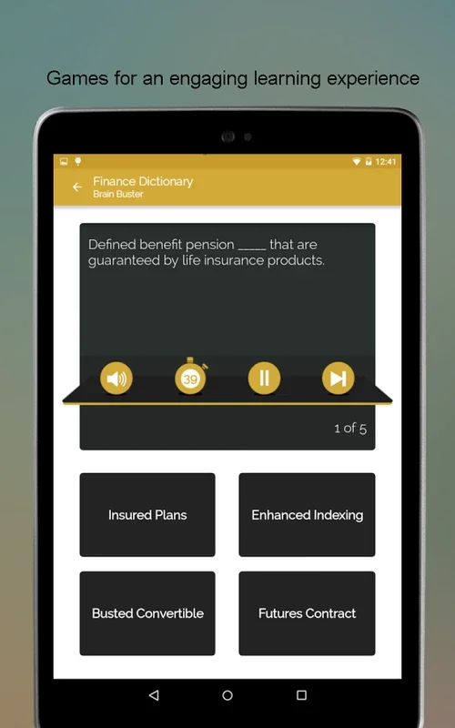 Finance Dictionary for Android - Your Financial Companion