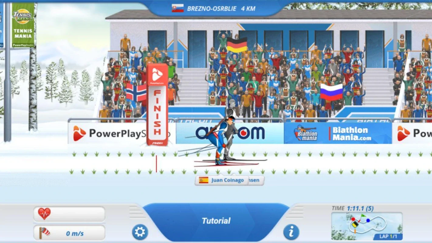 Biathlon Mania for Android - Immersive Biathlon Experience