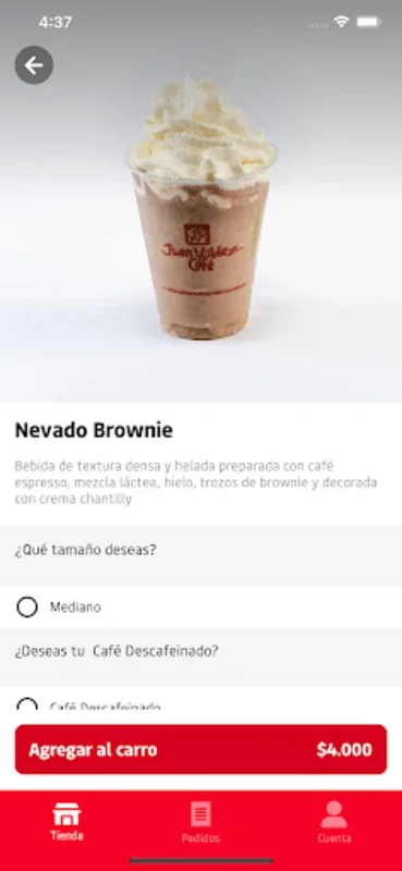 Juan Valdez Delivery CL for Android - Get Premium Coffee Delivered