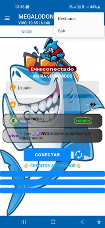 MEGALODON SSH 4G for Android - Secure Remote Access