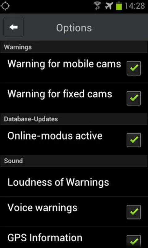 CamSam - Radar Detector for Android: Avoid Speed Traps