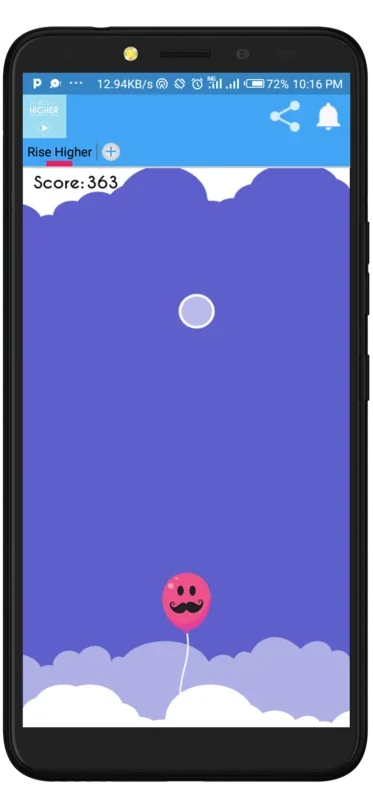 Rise Higher Game for Android - Protect Your Balloon