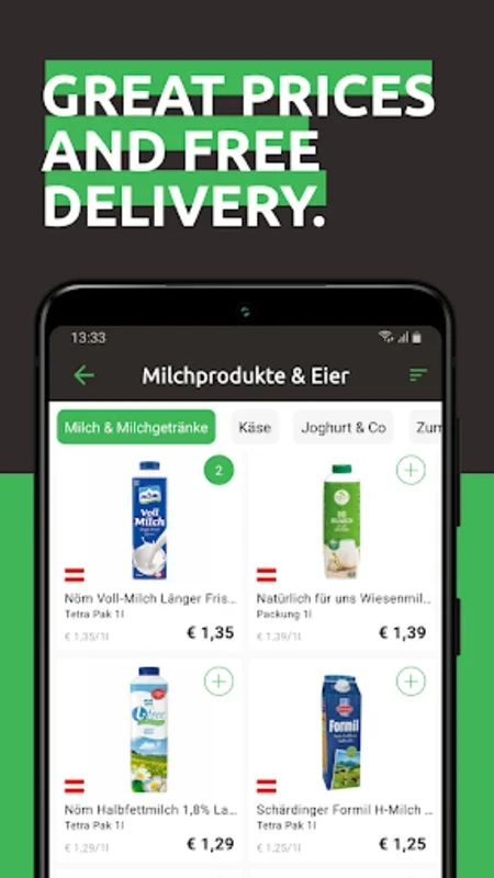 Alfies for Android - Get Groceries Delivered in 60 Min