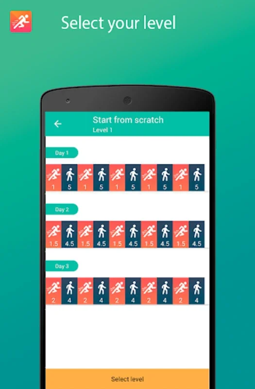 Start Run BeStronger for Android - Build Stamina