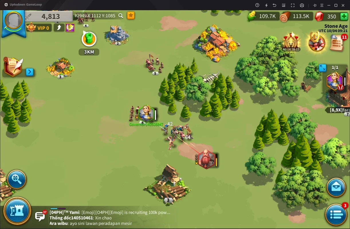 Rise of Kingdoms (GameLoop) for Windows: Build Your Empire