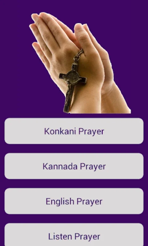 Infant Jesus for Android - A Multi-lingual Prayer App