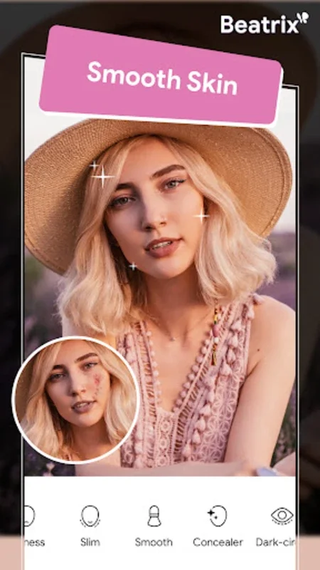 Beatrix: Natural Beauty Camera for Android - Enhance Selfies