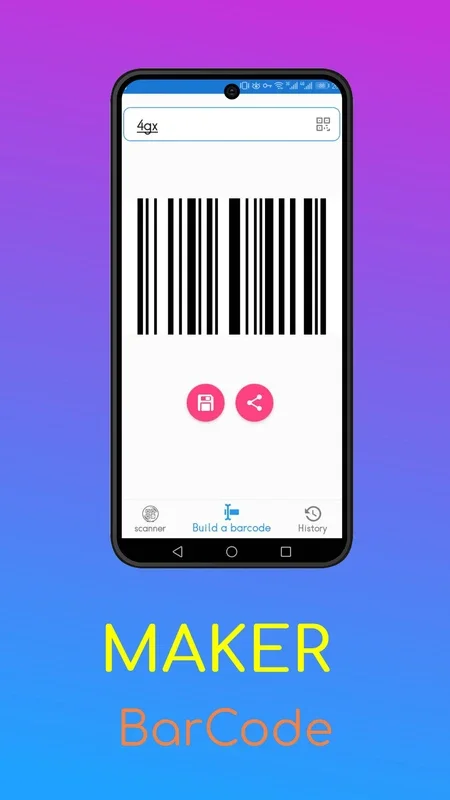 Build and scan barcodes|QR for Android: Scan & Generate Easily