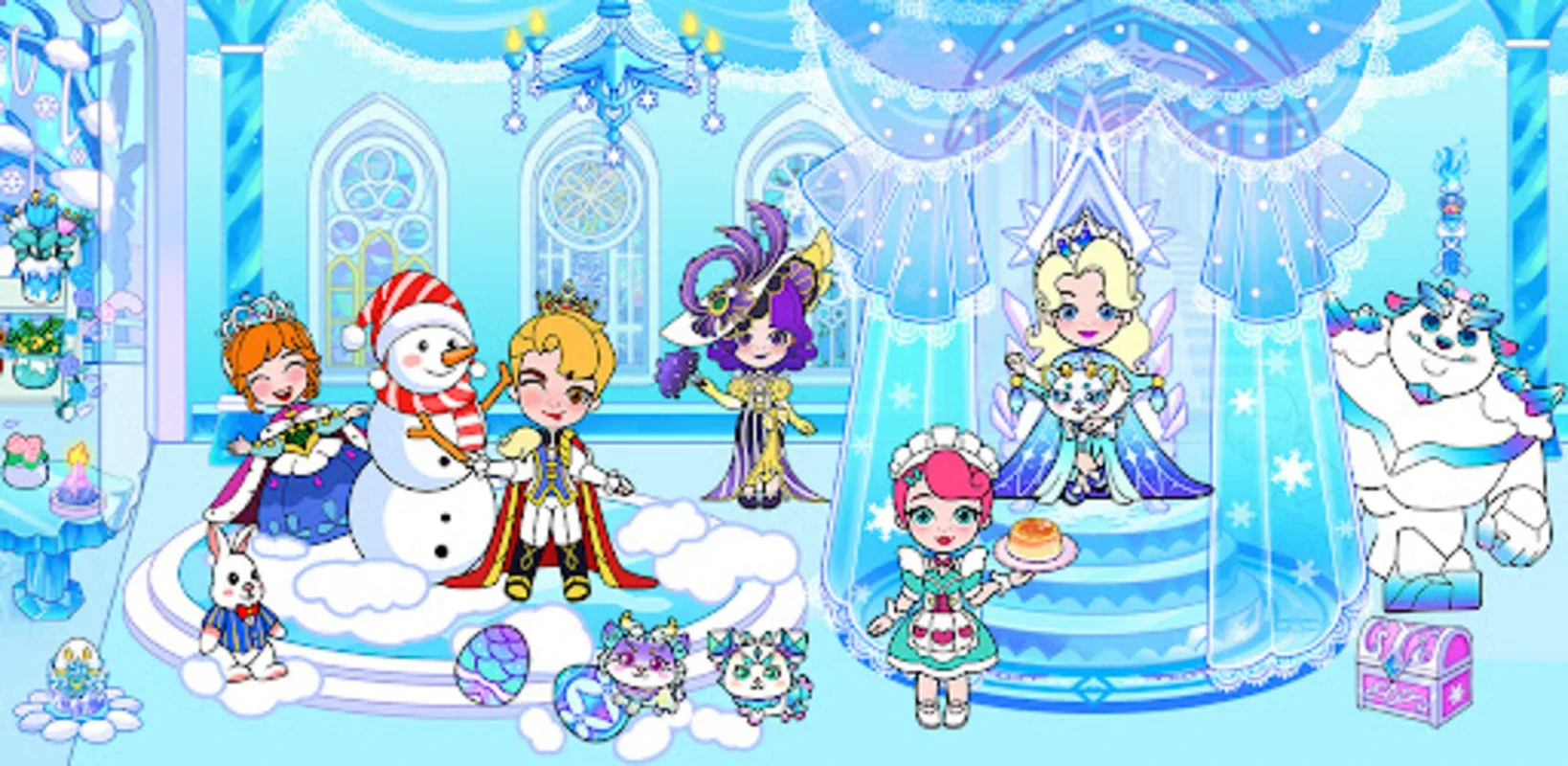 Ice Princess World Castle Life for Android: Magical Adventures