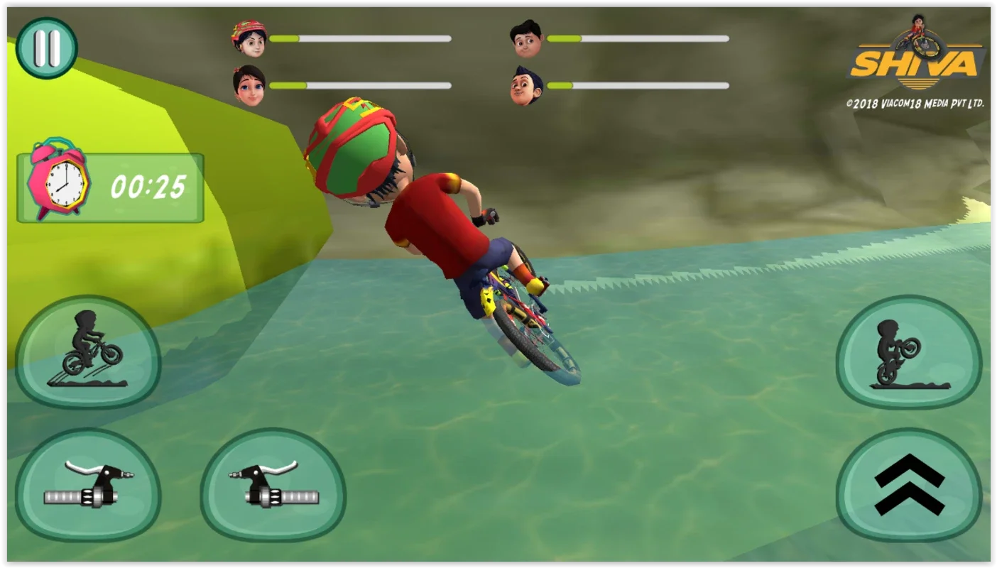 Shiva Bicycle Racing for Android - Thrilling Races for Kids