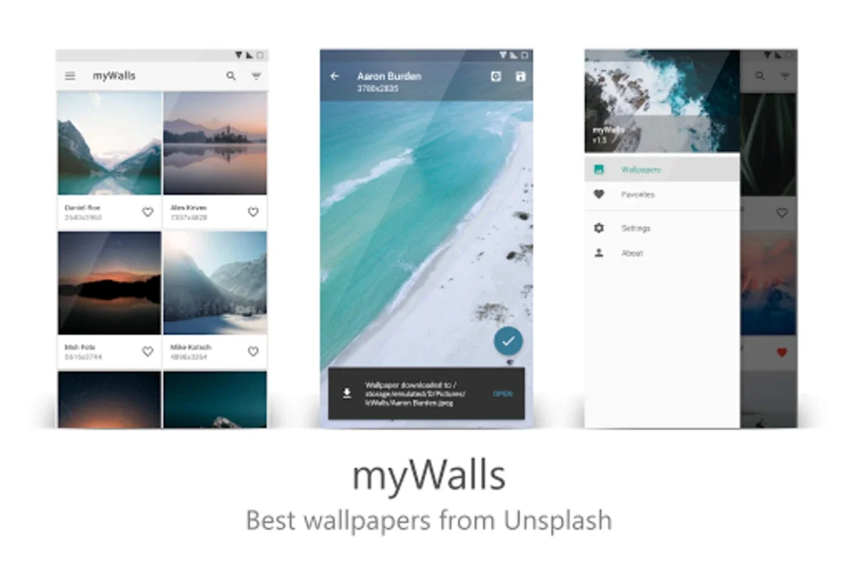 myWalls for Android - Transform Your Device