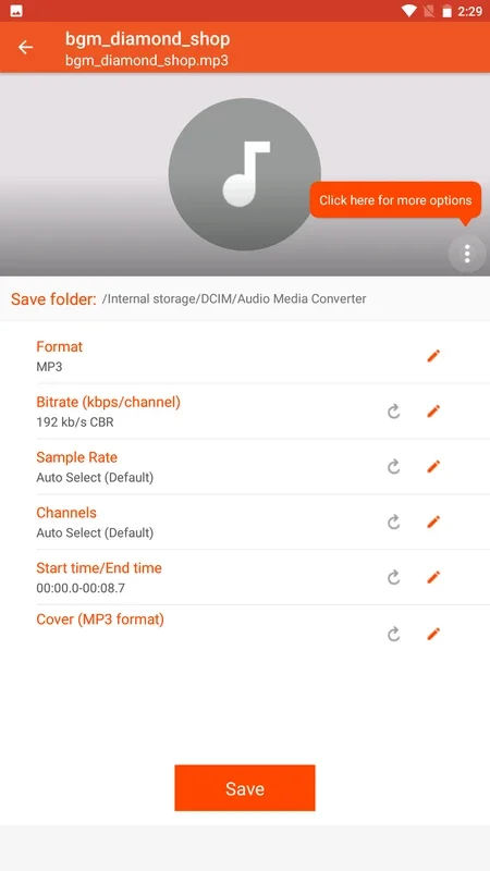 Audio Converter for Android - Convert and Trim Audio Files