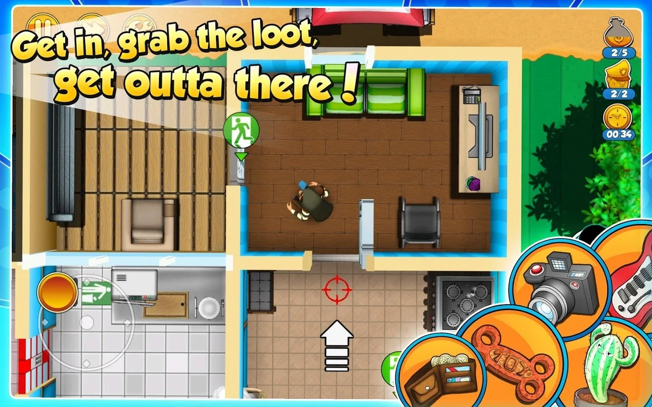 Robbery Bob 2: Double Trouble for Android - No Downloading Required