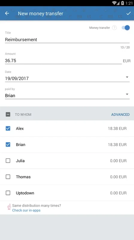 Tricount for Android - Effortless Expense Sharing