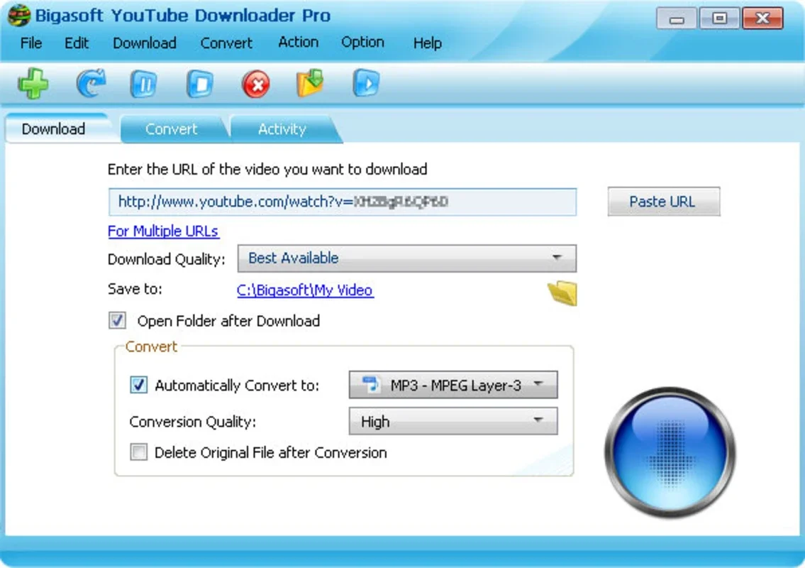 Bigasoft YouTube Downloader Pro for Windows: Versatile Video Download and Conversion