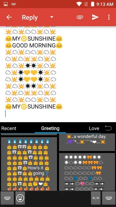 Emoji Keyboard - CrazyCorn for Android: Customize with Emoji