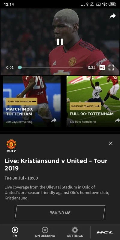 MUTV – Manchester United TV for Android - Stay Updated with Your Favorite Team