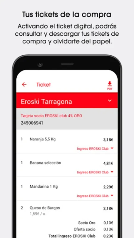 EROSKI for Android - Shop Smart with Digital Savings