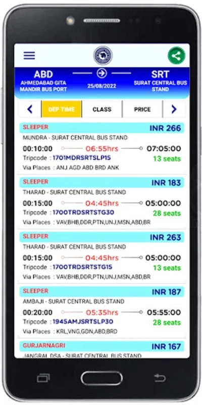 GSRTC for Android - Streamline Your Gujarat Bus Travel