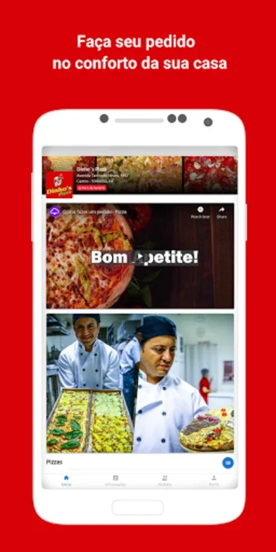 Dinhos Pizza Delivery for Android - Hassle - Free Food Ordering