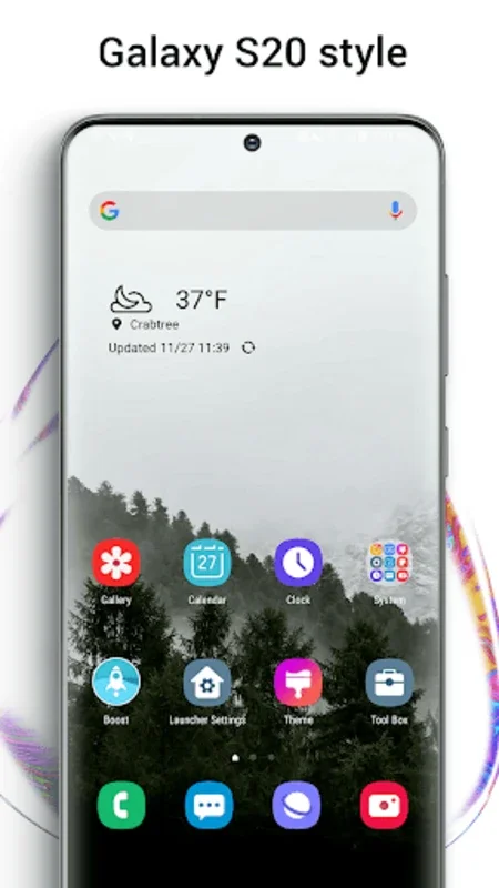 Cool S20 Launcher Galaxy OneUI for Android - Enhance Interface