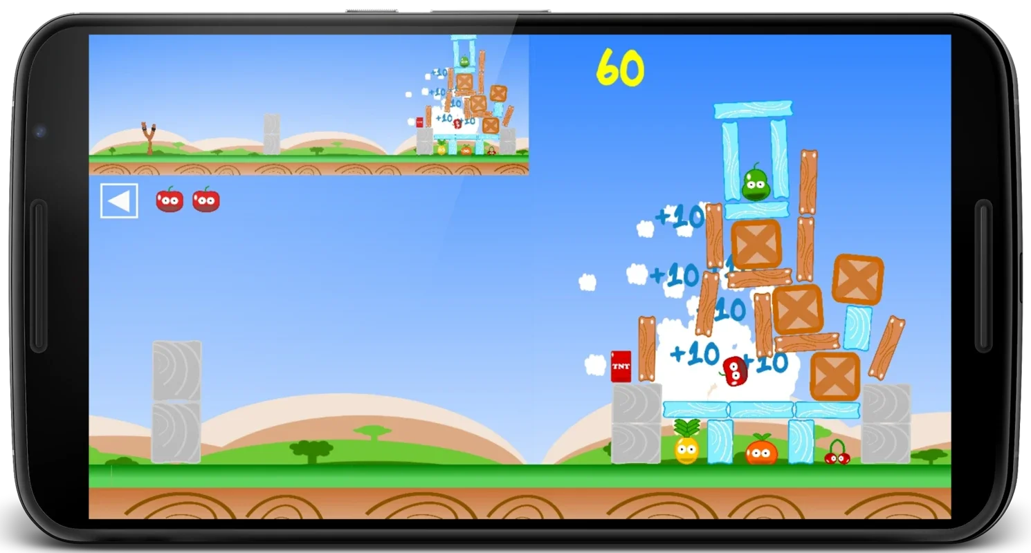 FruitWars for Android: Engaging Fruit Catapult Game