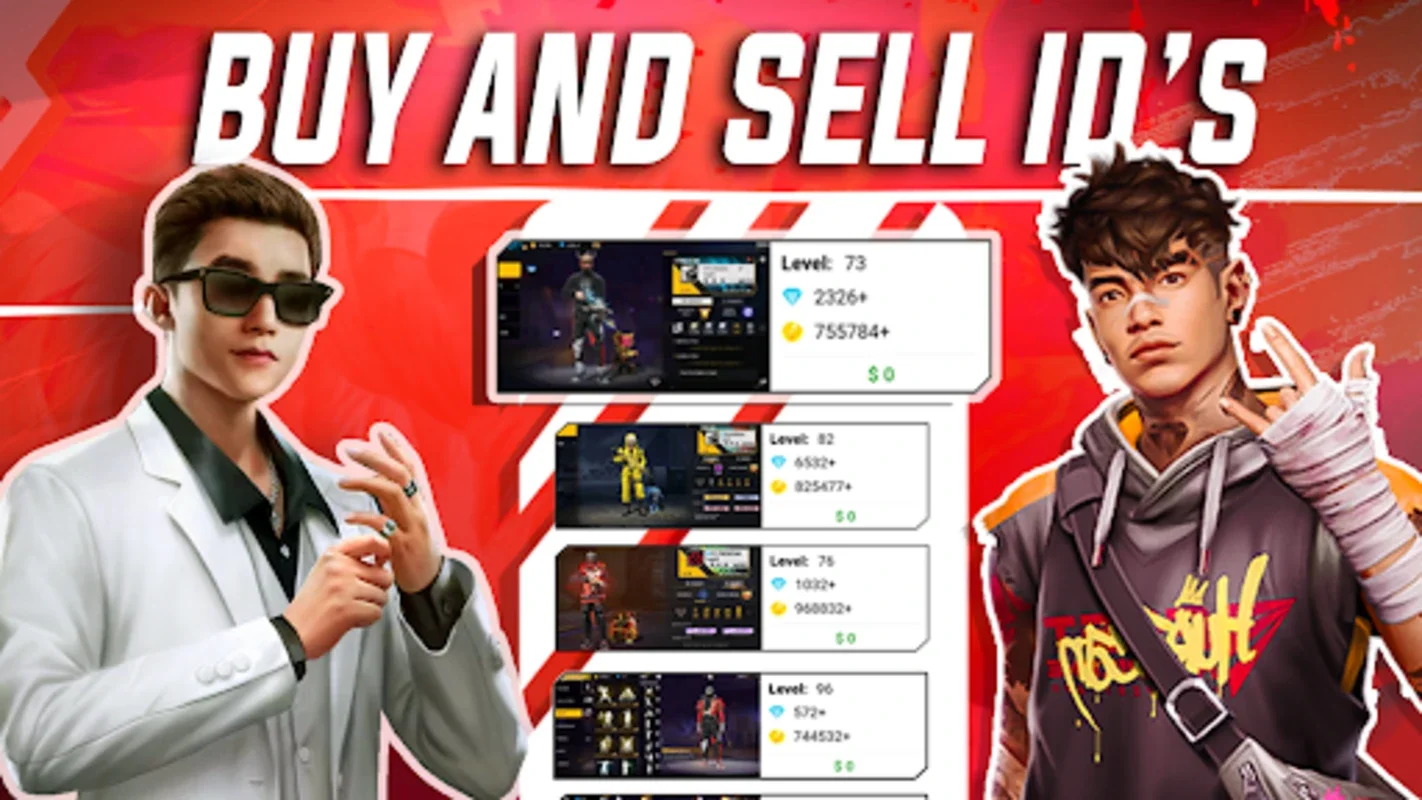 F Id Sell & Buy for Android - Secure Gaming ID Transactions