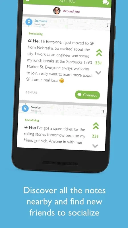 Spotted for Android - Connect with Others Easily