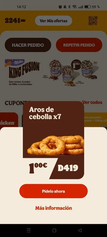 Burger King® España for Android: Great Benefits for Users