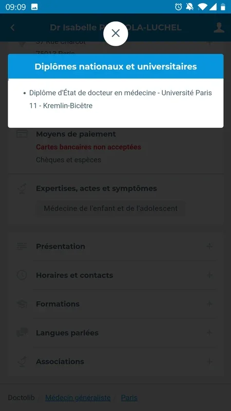 Doctolib for Android: Connect with French Medical Professionals