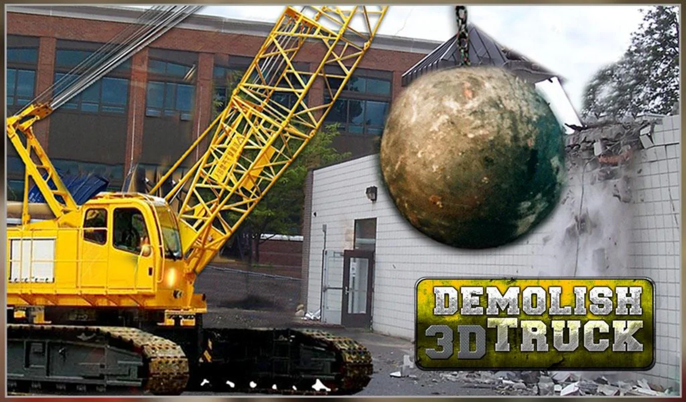 Wrecking Ball Demolition Crane for Android - Realistic Demolition Fun