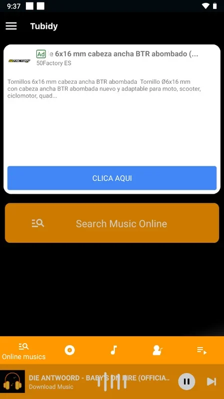 Tubidy Mp3 Music Downloader for Android - Download the APK from AppHuts