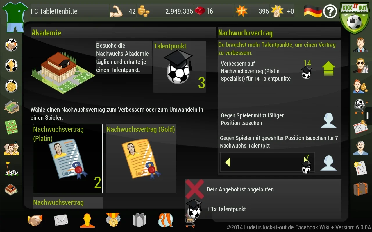 Kick it out! Football Manager for Android - Manage Your Soccer Team