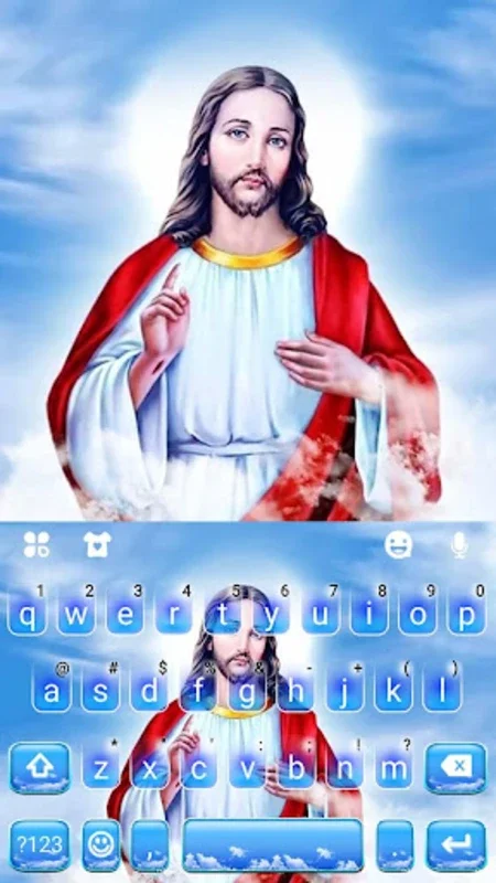 Jesus Lord Theme for Android - Customize Your Keyboard