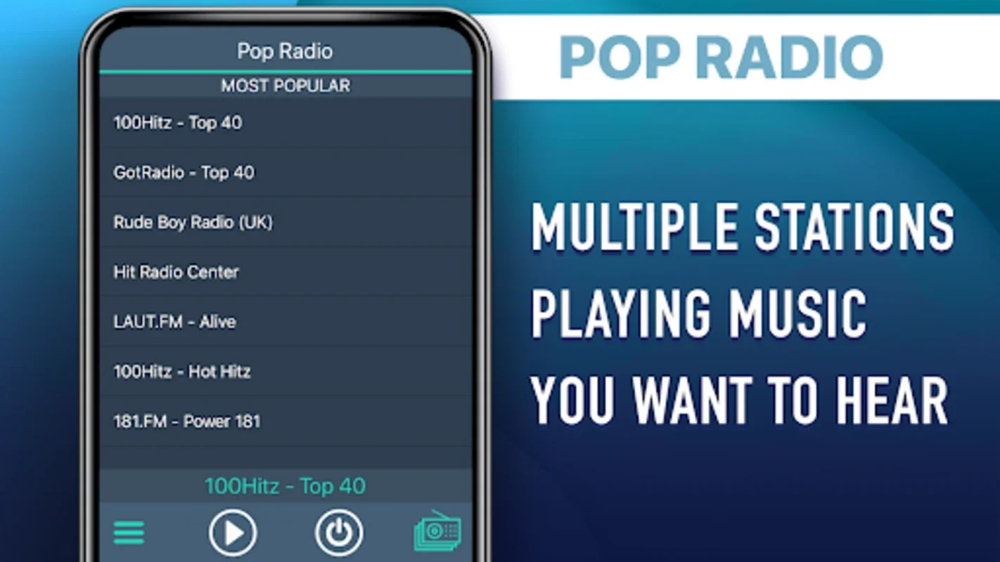 Pop Radio Favorites for Android - Stream Diverse Genres