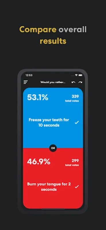 Would You Rather for Android - An Entertaining Choice