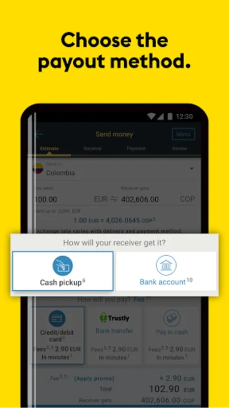 Western Union Send Money for Android - Secure International Transfers