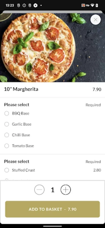 PizzaTime2 for Android - Seamless Meal Ordering