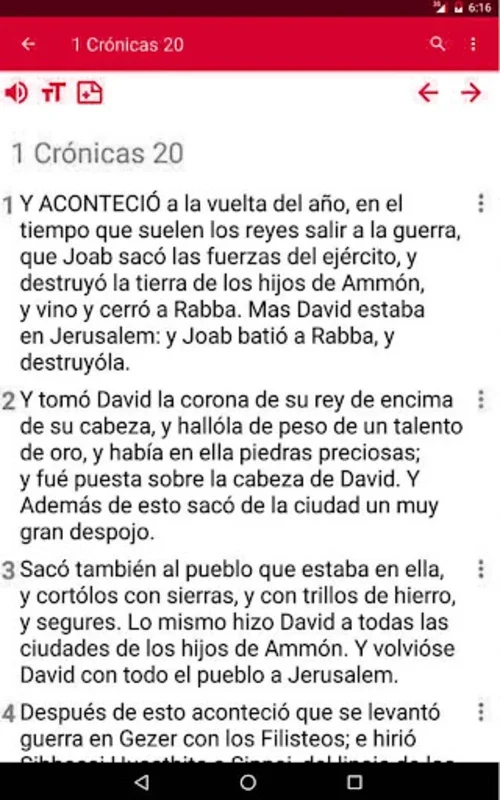 Biblia Reina Valera en español for Android: Audio & Offline