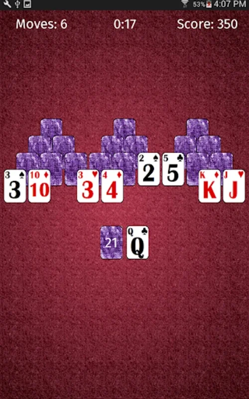 TriPeaks Solitaire Free - Engaging Android Card Game